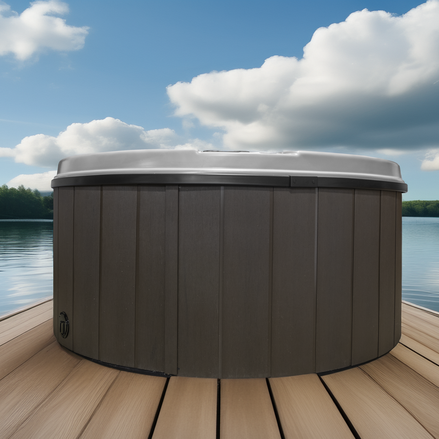 102 PNP Round Hot Tub by Cyanna Valley Spas โ Affordable Plug-and-Play Option