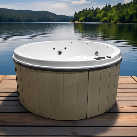 103 5-Person Outdoor Hot Tub by Cyanna Valley Spas