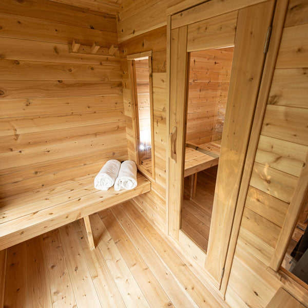 Georgian Cabin Sauna with Changeroom by Dundalk Leisurecraft