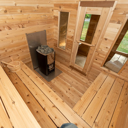 Georgian Cabin Sauna with Changeroom by Dundalk Leisurecraft