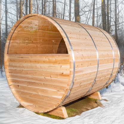 Serenity MP by Dundalk Leisurecraft - Home Barrel Sauna - Best Outdoor Barrel Sauna