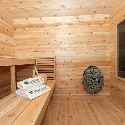 Georgian Cabin Sauna with Porch by Dundalk Leisurecraft