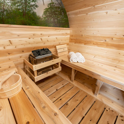 Serenity MP by Dundalk Leisurecraft - Home Barrel Sauna - Best Outdoor Barrel Sauna