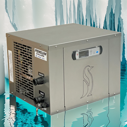 Cold Plunge Chiller with Insulated Tub by Penguin Chillers