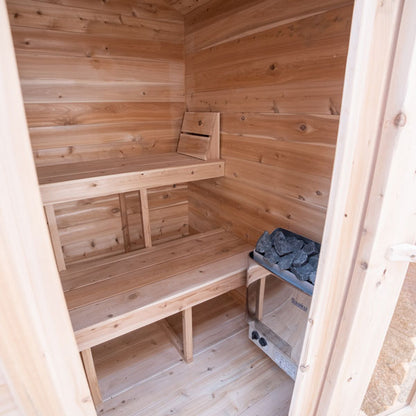 CTC66W Granby 2-3 Person Steam Cabin Sauna by Dundalk Leisurecraft