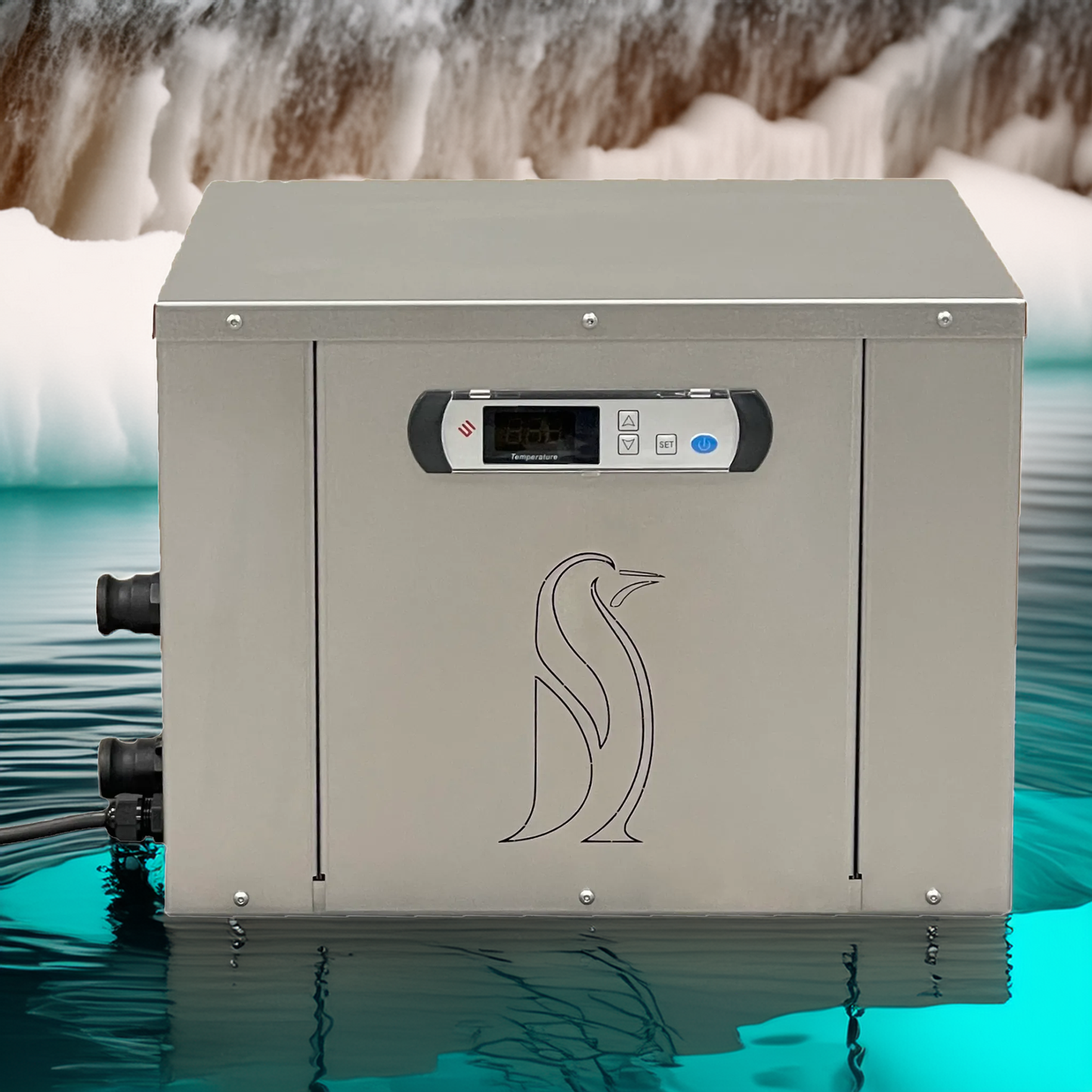 Cold Plunge Chiller with Insulated Tub by Penguin Chillers